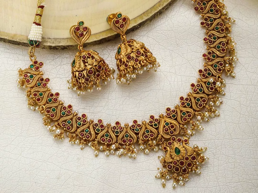 Do Online Jewellery Shopping With Gold Plated Jewellery Set
