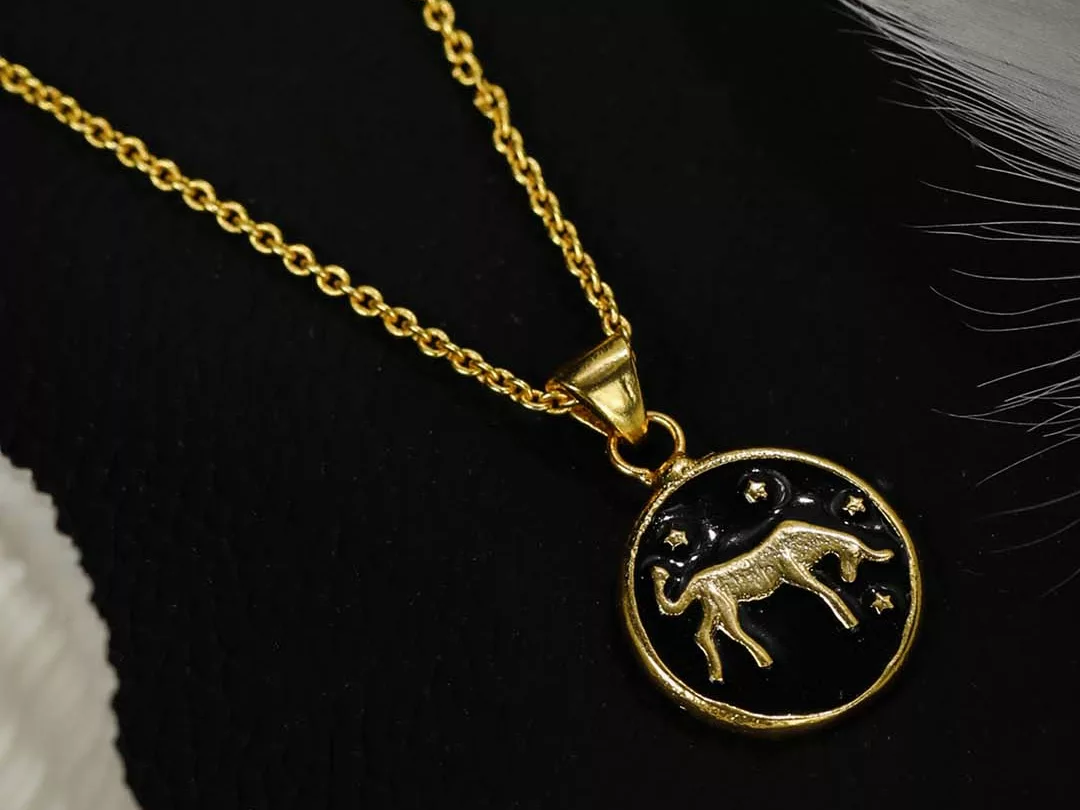 Black Gold Plated Necklace