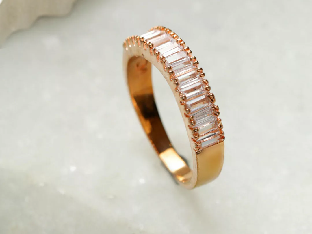 Rose Gold-Plated Ring