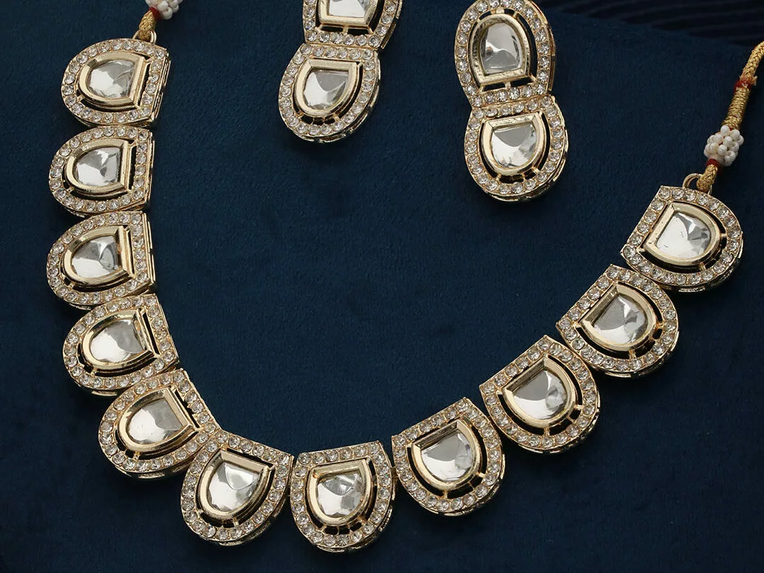 Kundan Gold-Plated Jewellery Set